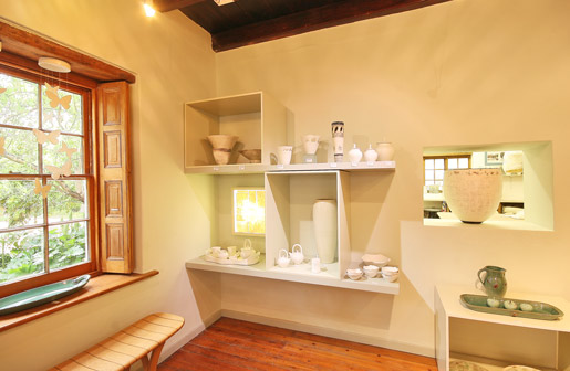 The Ceramics Gallery, David Walters Franschhoek South Africa designer craftsman
